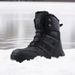 Men's Water-Resistant Snow Boots Winter Tactical Boots With Fleece Lining Anti-Slip Hiking Boots For Outdoor Adventures_desvips.com
