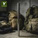 YUOUY 2pcs/4pcs 20cm Lightweight Stainless Steel Camping Support Sticks, Rust-Proof For Outdoor Survival & Picnic_desvips.com