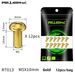 RISK Mountain Bike Titanium Alloy T25 M5x10 Torx Disc Brake Rotor Fixing Screws_desvips.com