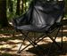 Lightweight Foldable Outdoor Moon Chair, Ergonomic High-Back Design For Camping, Picnics & Home Use_desvips.com