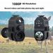 1080P 5x Magnifying Telescope, Crosshair Night Vision Sight, COMS Imaging 850nm IR 3-level All Black Visible 400m_desvips.com