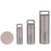 Tiartisan Mini EDC Tools Portable Sealed Medicine Bottle Home Outdoor Box Waterproof Titanium Pill Container_desvips.com