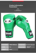 Adult Muay Thai Boxing Sanda Fighting Professional Competition Lace-up Gloves_desvips.com