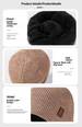 European And American Winter Men's Cold-proof Beanie Adult Outdoor Cycling Fleece Warm Outdoor Knitted Hat_desvips.com