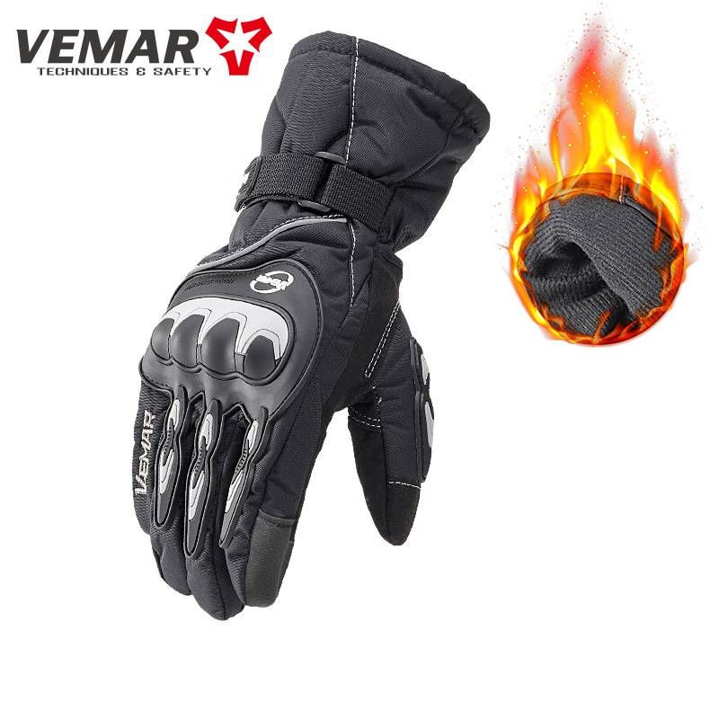 Winter Waterproof Motorcycle Gloves For Men, Touchscreen Riding Gloves For Electric Vehicles, Cold Proof, Warm, And Windproof Motorcycle Gloves_desvips.com