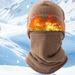 Fleece-lined Thickened Cycling Mask For Autumn And Winter, Skiing Cold-proof Hat, Electric Bike Warm Windproof Mask_desvips.com