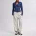 Slim Fit Zip Up Cardigan Knitted Stand Collar Sports Jacket For Autumn/Winter Suitable For Aerobics Running Fitness And Yoga_desvips.com
