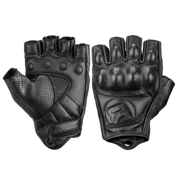 ROCKBROS Cycling Gloves, Fingerless Touchscreen Gloves for Spring/Autumn MTB (Mountain Bike) Riding_desvips.com