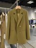 Women's Coat Long Sleeve Blazers Elegant Solid Color_desvips.com
