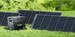 AFERIY AF-S400A1 400W Grey Solar Panel MONO CELL 6 Folding Outdoor Power Supply Unit_desvips.com