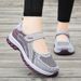 Women's shoes Breathable light comfortable casual shoes flying woven shoes_desvips.com