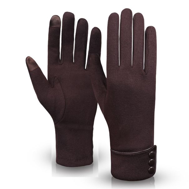 Winter Cycling Gloves For Women - Fleece Lined Touchscreen Gloves, Warm Outdoor Gloves With Soft Velvet, Non-Slip Grip, All-Season Comfort_desvips.com