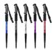 1pc Aluminium Alloy Teleskopic Stick Hiking Poles Bastão De Trekking Walking Stick Ultralight Absorber Walking Cane Alpenstock_desvips.com