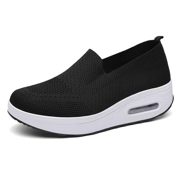 Women Walking Air Cushion Comfortable Breathable Outdoor Casual Shake Shoes Thick Bottom Increasing_desvips.com