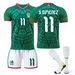 2526 Hot Quick-drying World Cup Mexico Home 14 "Little Pea" Number 9 Raúl National Team Breathable Short-Sleeved Football Jersey_desvips.com