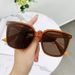 Korean-style Large-frame Sunglasses Women, Fashionable Trendy G-style, Slimming For Large Faces, M-style,_desvips.com