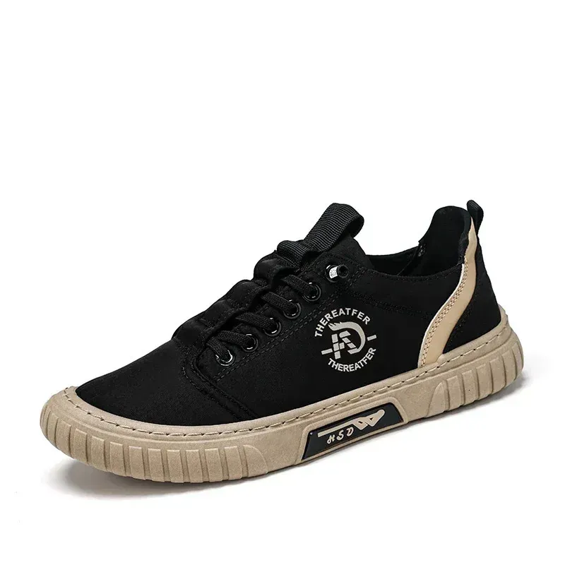 Men Casual Breathable Black Sneakers Fashion Driving Walking Tennis Shoes For Male Skate Flats Zapatillas Hombre 240617_desvips.com