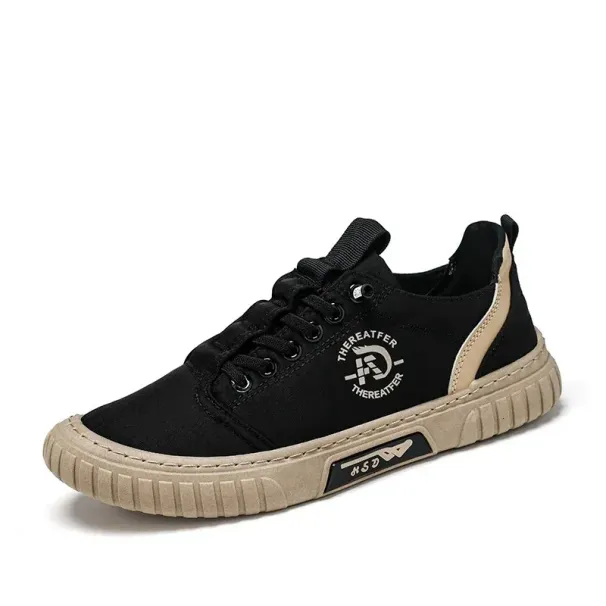 Men Casual Breathable Black Sneakers Fashion Driving Walking Tennis Shoes For Male Skate Flats Zapatillas Hombre 240617_desvips.com