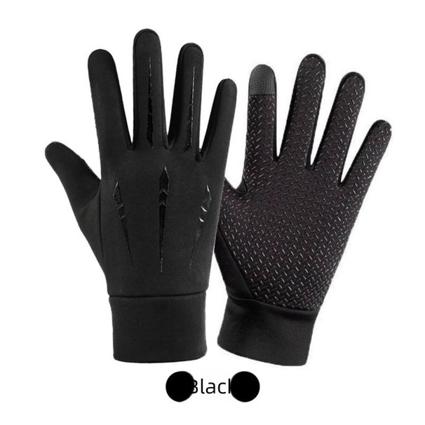 Men's Autumn And Winter Riding Outdoor Cold Proof Warm Touch Screen Plus Velvet Ski Sports Gloves_desvips.com