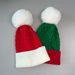 European And American Knitted Autumn Winter Warm Pom Merry Christmas Bell Hat_desvips.com