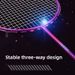 Guangyu Competition Special Single Lightweight 6U Carbon Fiber Badminton High Elasticity Home Adult Racket_desvips.com
