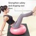 Thickened Donut-Shaped Yoga Ball | PVC Explosion-Proof Inflatable Fitness Ball For Balance Training & Weight Loss_desvips.com