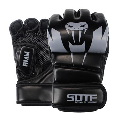 Boxing Half Finger Gloves Fighting Training Protective Gear Sanda Fitness Punching Sandbag Boxing Gloves_desvips.com