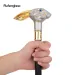 Silver Golden Rabbit Long Ear Gentleman Stage Cane Decorative Stick Decorative Cane Cosplay And Parties, For Cosplay & Party_desvips.com