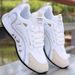 Trendy Sneakers, Comfy Non Slip Lace Up Soft Sole Shoes For Men's Outdoor Activities_desvips.com