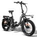 Fafrees F20 X-Max Electric Bike 20*4.0 Inch Fat Tire 750W Brushless Motor 48V 30AH Battery_desvips.com