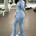 Wide Leg Yoga Pants Quick Drying High Waist Flare Sports Casual Summer Pants Slim Fit For Longer Legs_desvips.com