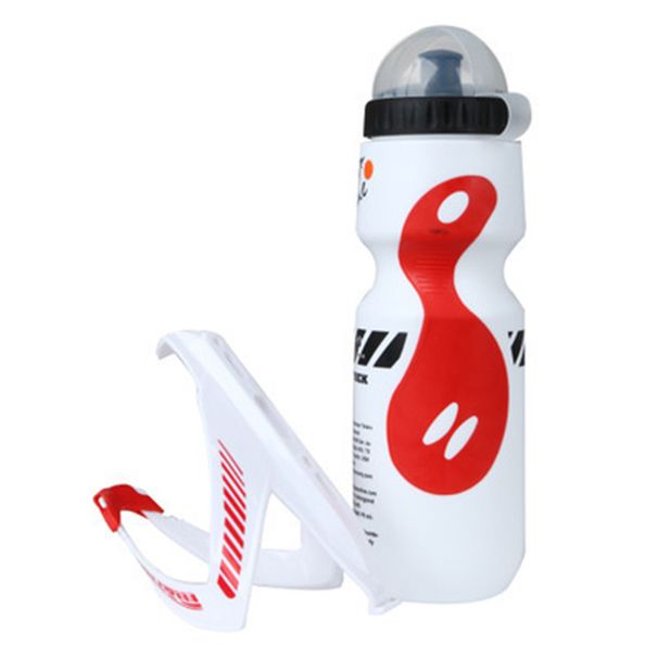New Bicycle + Set Mountain Bike Carbon Fiber Texture V-Shaped Water Bottle Cage Outdoor Cycling Gear_desvips.com