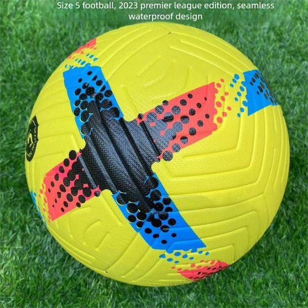 Champions League Football, Seamless Heat-bonded, Waterproof, 5 Adult Competition, Size 4 For Primary Secondary School_desvips.com