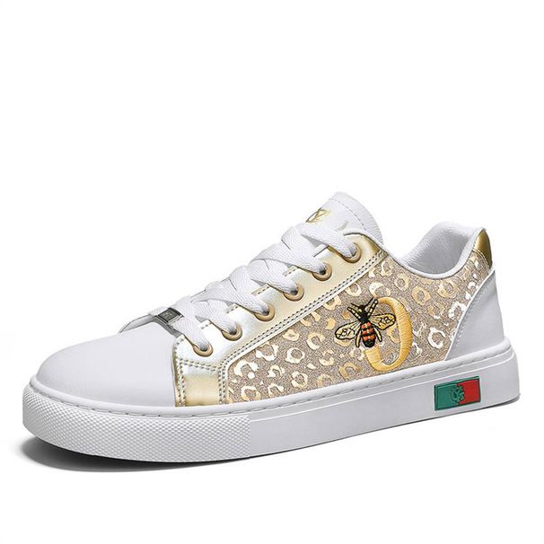 2025 Fashion Sneakers Jogging Shoes Small White Shoes Men's Low Top Lace-Up Non-Slip Wear-Resistant Running Shoes_desvips.com