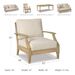Signature Design By Ashley Clare View 1-Piece Outdoor Lounge Chair In Beige_desvips.com