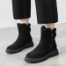 Snow Winter 2023 New Plus Veet Woman Warm Thick Cotton Shoes Furry Black Women Boots Botas De Mujer Ddmysaturn_desvips.com