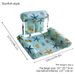 Foldable Inflatable Lounge Chair With Fabric Cover Colorful Floating Mat For Pool Beach Lake Portable Water Hammock For Adults Kids_desvips.com