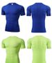 Cross-border Short-sleeved Tight-fitting Fitness Clothing, Quick-drying, High-elasticity, Breathable Running And Basketball Training Sportswear_desvips.com