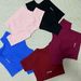 Women's Short Sleeve Top Elastic Breathable Versatile Wear For Yoga Fitness Sports Available In Five Colors_desvips.com