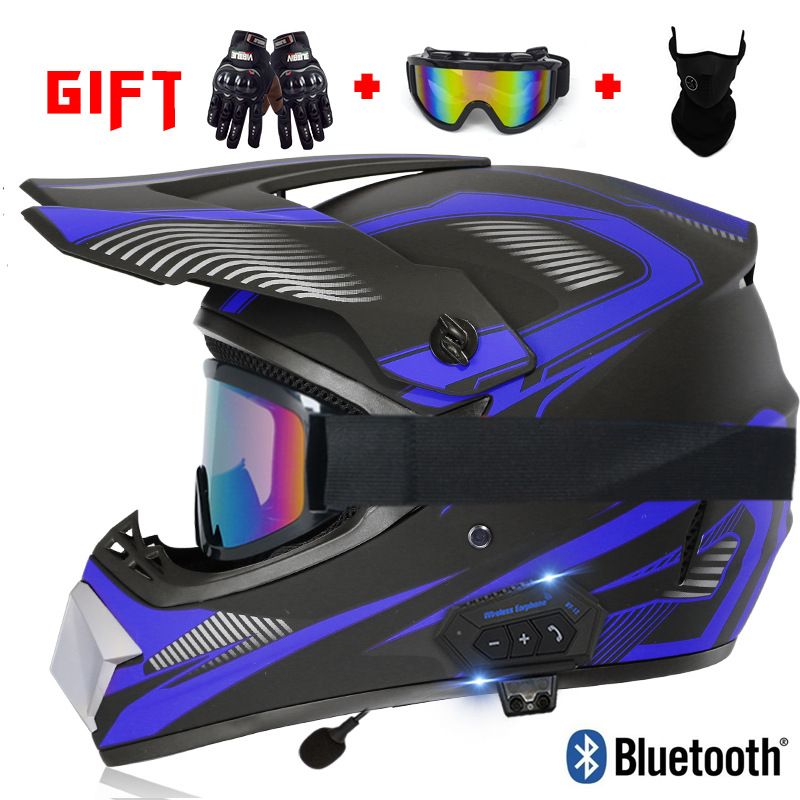 Off-road Yamamoto Racing AM Mountain Bike Full helmet Bluetooth Off-road helmet_desvips.com