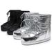 NOKOMETA Basic Waterproof And Non-slip Space Boots 2025 New Short Tube Thickened Warm Snow Boots_desvips.com