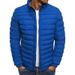 Autumn Winter New Solid Color Jacket Simple And Elegant Men's Cotton Coat_desvips.com
