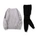 Premium Fleece Hoodie & Jogger Set - Cozy Winter Sportswear For Men & Women, Custom Logo Option, Breathable Polyester Blend, S-XXXL_desvips.com
