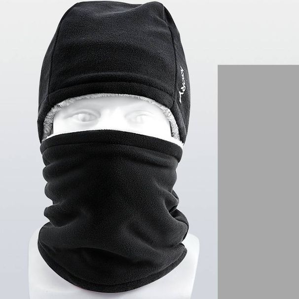 Winter Cycling Mask Neck Skiing Windproof Mountaineering Warm Non Slip Plus Velvet Multifunctional Fleece Neck Protection Hood_desvips.com