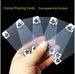 Cross-Border Trade Transparent Plastic Matte Wholesale Export White PVC Playing Cards_desvips.com