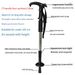 Ultra Light And Short Trekking Pole Outdoor Telescopic Folding Cane Hiking Crutch Stick Walking Equipment_desvips.com