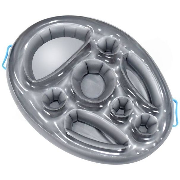 Inflatable Floating Drink Holder - Thickened Eco-Friendly PVC Cup Holder (Non-Slip Design Fits Most Cups Includes Repair Kit & Storage Pouch)_desvips.com