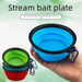 Collapsible Bowl Small Stream Fishing, Ultra-small Mini Mixing Bowl, Bait Tray For Fishing_desvips.com