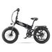 PURE UNICORN U4 Folding Electric Bike 1000W 20'' Fat Tire EBike With 48V15AH Battery_desvips.com