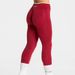 TEVEO Women's Bare Feel Running Fitness Set Quick Drying Sports Top And High Waisted Hip Lifting Yoga Pants Tight Fitting_desvips.com